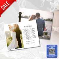 Bröllop - Tack, PHOTO-FOTO (You Card Wording Messa