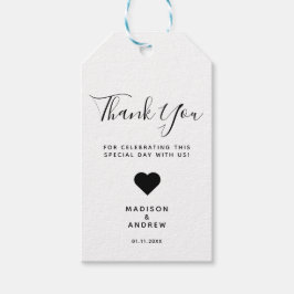 Bröllop Tack Presentetikett