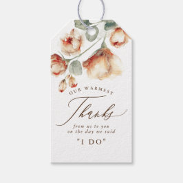 Bröllop Tack Presentetikett