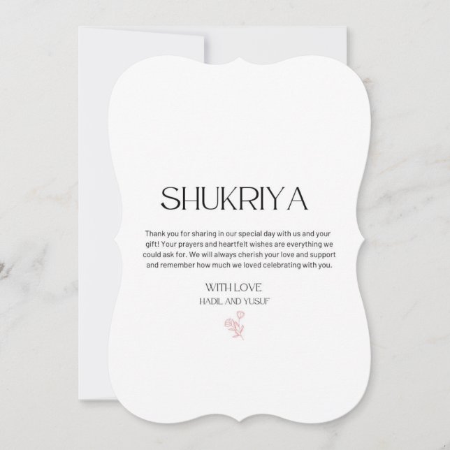 Bröllop, Tack, sydasiatisk, indiskt bröllop Inbjudningar (Framsida)