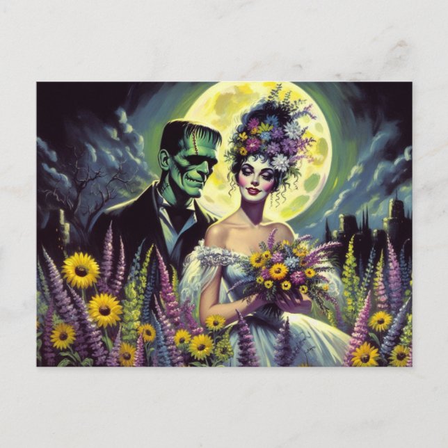 Bröllop tack vykort (Framsida)