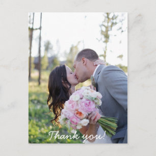 Bröllop Tack-vykort Vykort