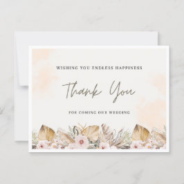 Bröllop tackkort | Elegant Vykort