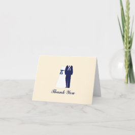 Bröllop tackkort för militärer