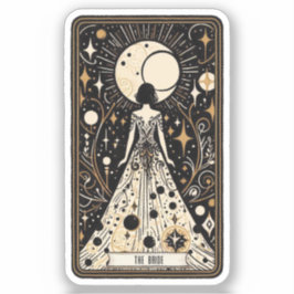 Bröllop Tarot Bride Klistermärken