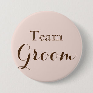 Bröllop Team Groom Knapp
