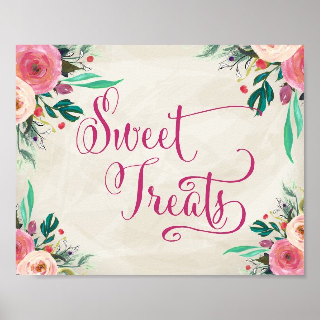 Bröllop-tecken - Pub-tecken för Desert Poster (Framsidan)