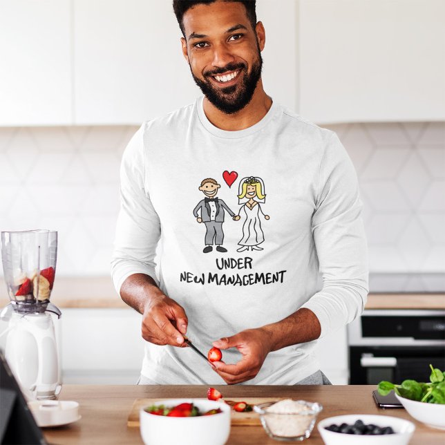 Bröllop Tecknad - ny förvaltning T Shirt (Skapare uppladdad)