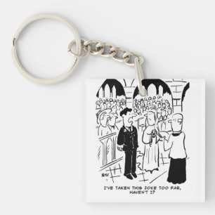 Bröllop - Tecknaden Bridegroom Practical Joke