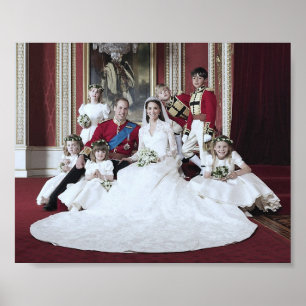 Bröllop till prins William och Catherine Middleton Poster