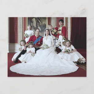 Bröllop till prins William och Catherine Middleton Vykort