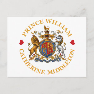 Bröllop till prins William och Catherine Middleton Vykort