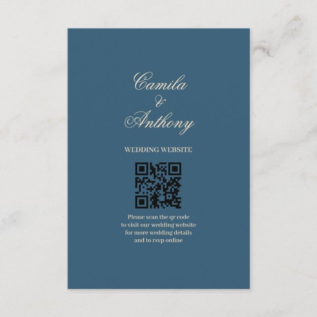 Bröllop Tilläggskort (Framsida)