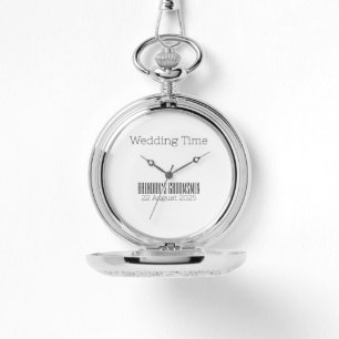 Bröllop Time Groomsman Armbandsur