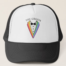 Bröllop Tuxedo Gay LGBTQ+ Keps
