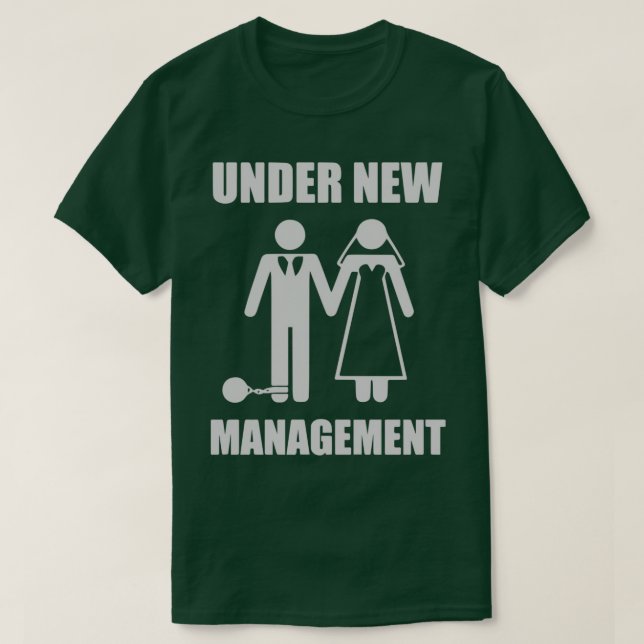 Bröllop Under Ny Ledning T Shirt (Design framsida)