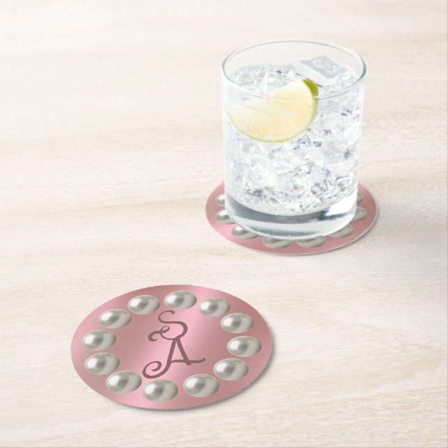 Bröllop Underlägg Papper Rund (Insitu)