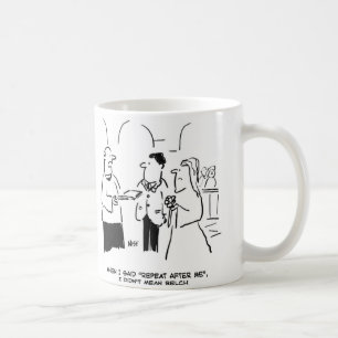 Bröllop - Upprepa efter mig Kaffemugg