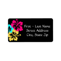 Bröllop-uppsättning - Hibiscus färgade blommor