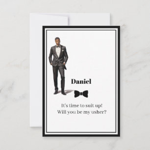 Bröllop Usher Inbjudan