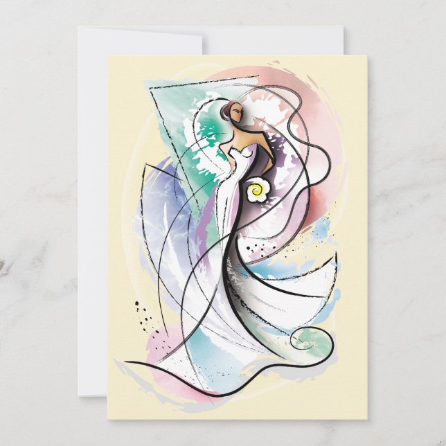 Bröllop vackra vektorkonst av bridevektor (Framsida)