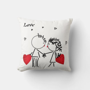 Bröllop , Valenine , kärlek Kudde