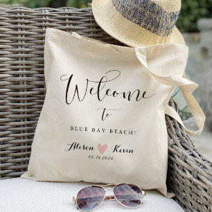 Bröllop Välkommen Bag Destination Hotel Tygkasse