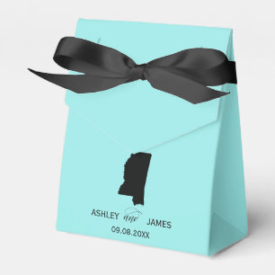 Bröllop Välkommen Misssippi Favoritbox-stat Karta Presentaskar