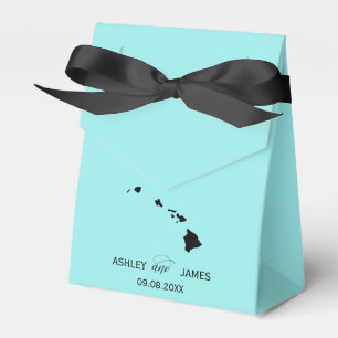 Bröllop Välkommen till delstaten Karta i Hawaii Fa Presentaskar