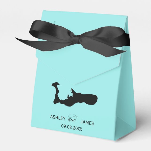 Bröllop Välkommen till Grand Cayman Kart Favorit A Presentaskar (Framsidan Sidan)