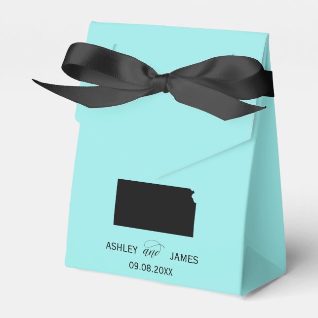 Bröllop Välkommen till Kansas favoritbox-staten Ka Presentaskar (Framsidan Sidan)