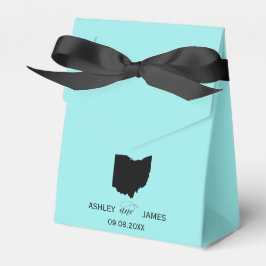 Bröllop Välkommen till Ohio Favor Box, delstaten K Presentaskar