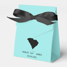 Bröllop Välkommen till South Carolina Favor Box, K Presentaskar