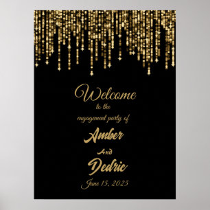 Bröllop-välkomstskylt poster