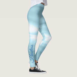 Bröllop Värdinna Bevackra Blue Leggings