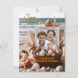 Bröllop vid Firande vid stranden Meddelande