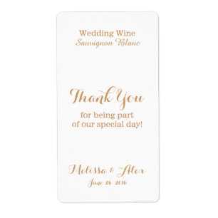 Bröllop Vin Tack Fraktsedel