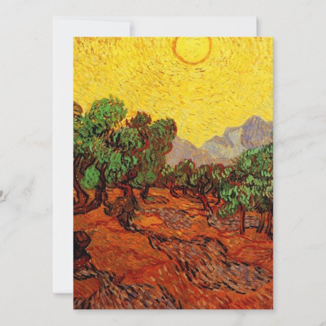 Bröllop,Vincent van Gogh Olivträd (Framsida)