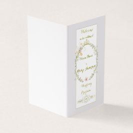 Bröllop Vintage Blommigt för utsmyckning, klassisk Kort