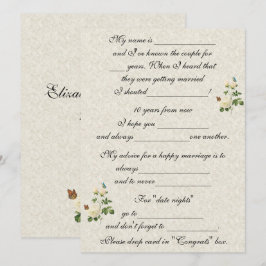 Bröllop, Vita Rosor, Bröllopsråd Inbjudningar