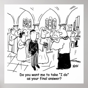 Bröllop Vows - jag gör det som ett slutligt svar Poster