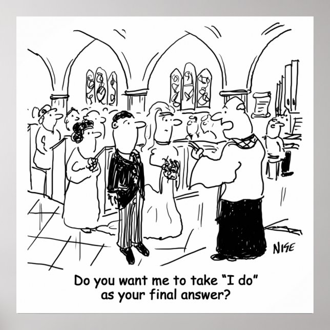 Bröllop Vows - jag gör det som ett slutligt svar Poster (Framsidan)