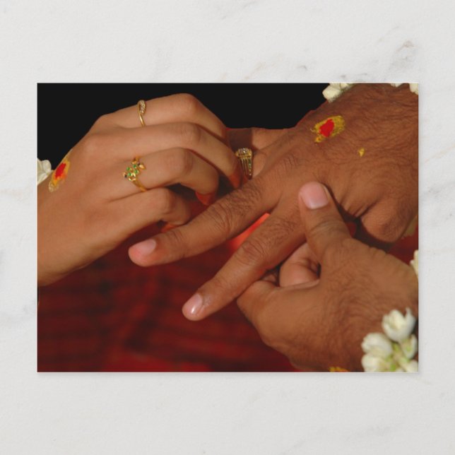 Bröllop Vykort (Framsida)