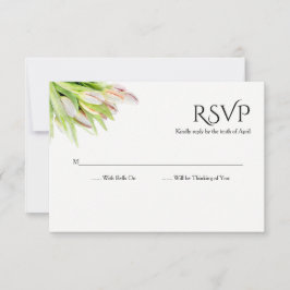 Bröllop Watercolor Tulips OSA Kort