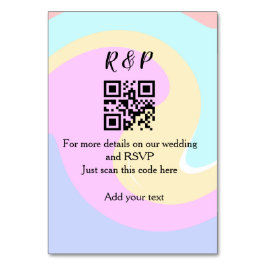 Bröllop webbplats osa q r kod lägg till namn bordsnummer