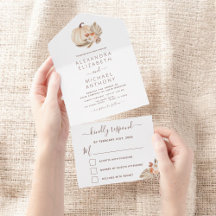 Bröllop White Pumpkins Boho Terracotta