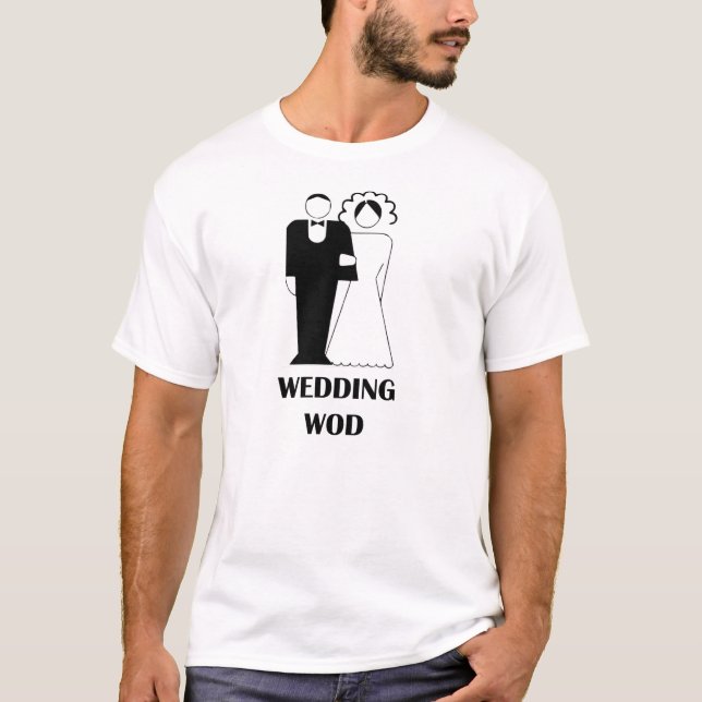Bröllop Wod Tee Shirt (Framsida)