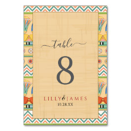 Bröllopapper Pharaoniskt kulturarv på papyrus Bordsnummer