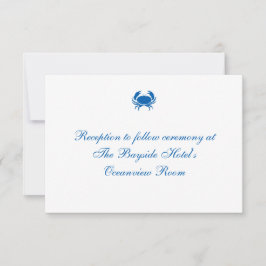 Bröllopapport för "Seashore" Inbjudningar