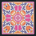 Bröllopet är för den mexikanska plattan som trycks stenunderlägg<br><div class="desc">Bröllopet gynnar talavera rosa orange underlägg av marmorsten,  färglös vintage mexikaner mönster underlägg gör vackra bröllopsgåvor och dekorerar även dina bröllop bord</div>